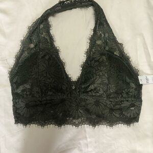 Rue21 Green Lace Bralette halter top